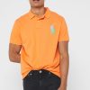 Polos orange Ralph Lauren Essential pour hommes Polos orange Ralph Lauren Essential pour hommes