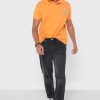 Polos orange Ralph Lauren Essential pour hommes Polos orange Ralph Lauren Essential pour hommes