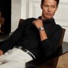 Polos piqués noirs Ralph Lauren Slim Fit pour homme Polos piqués noirs Ralph Lauren Slim Fit pour homme