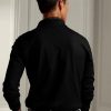 Polos piqués noirs Ralph Lauren Slim Fit pour homme Polos piqués noirs Ralph Lauren Slim Fit pour homme