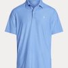 Polos Ralph Lauren bleus coupe classique pour homme