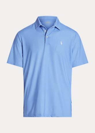 Polos Ralph Lauren bleus coupe classique pour homme