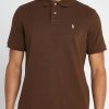 Polos Ralph Lauren Classic Fit Essential marron pour homme Polos Ralph Lauren Classic Fit Essential marron pour homme