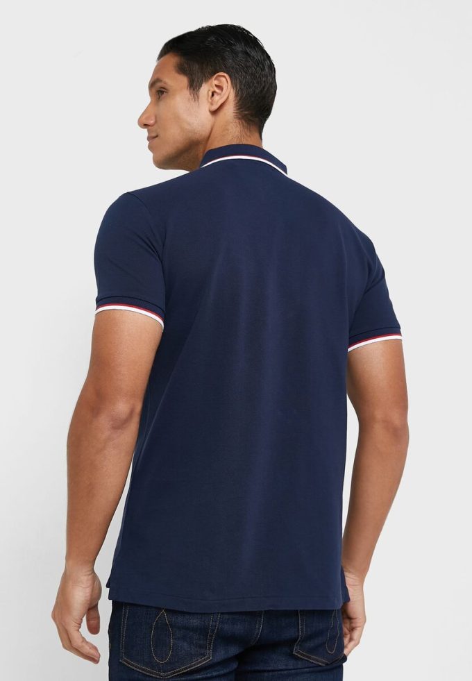 Polos Ralph Lauren Essential bleu marine pour homme Polos Ralph Lauren Essential bleu marine pour homme