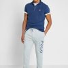 Polos Ralph Lauren Essential bleu marine pour homme Polos Ralph Lauren Essential bleu marine pour homme