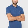 Polos Ralph Lauren Essential bleus pour hommes