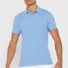 Polos Ralph Lauren Essential bleus pour hommes