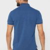 Polos Ralph Lauren Essential bleus pour hommes