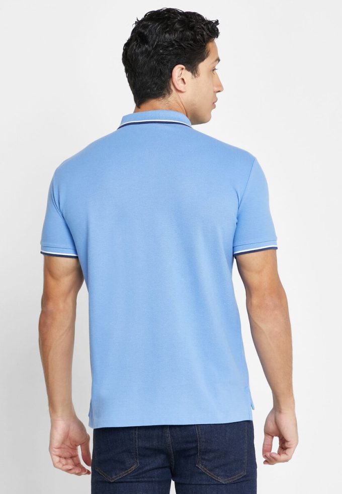 Polos Ralph Lauren Essential bleus pour hommes
