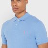 Polos Ralph Lauren Essential bleus pour hommes