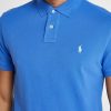 Polos Ralph Lauren Essential bleus pour hommes