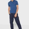 Polos Ralph Lauren Essential bleus pour hommes