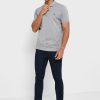 Polos Ralph Lauren Essential gris pour hommes Polos Ralph Lauren Essential gris pour hommes