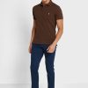 Polos Ralph Lauren Essential marron pour hommes