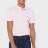 Polos Ralph Lauren Essential Slim Fit roses pour hommes Polos Ralph Lauren Essential Slim Fit roses pour hommes