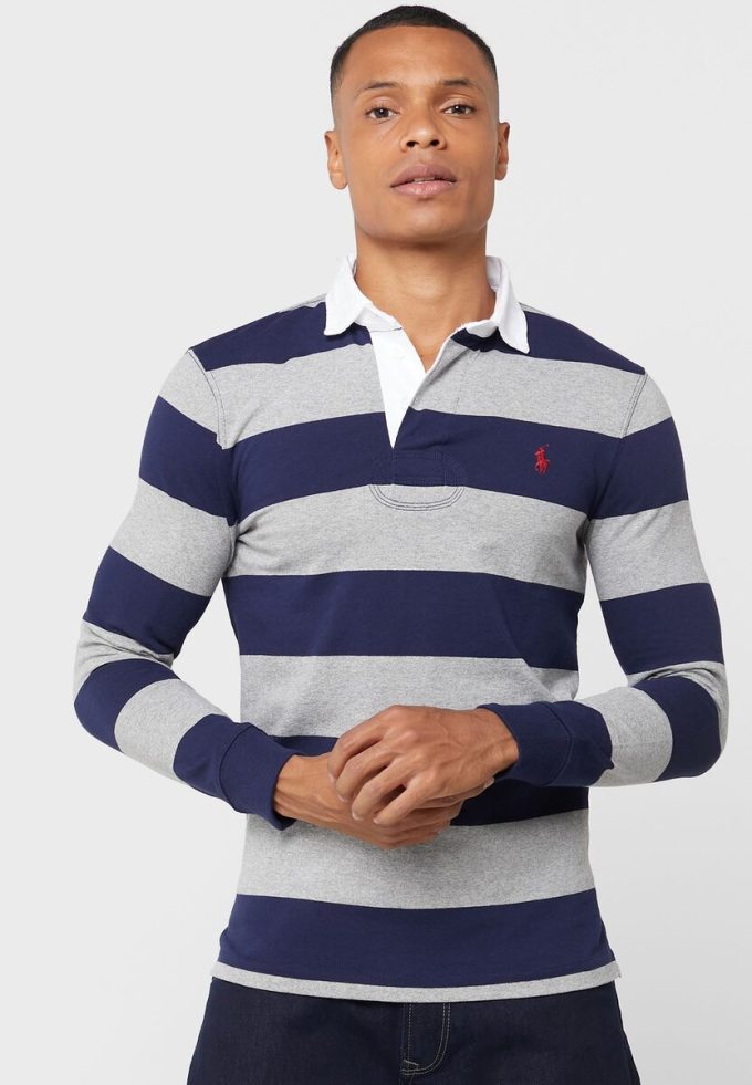 Polos rayés multicolores Ralph Lauren pour hommes Polos rayés multicolores Ralph Lauren pour hommes