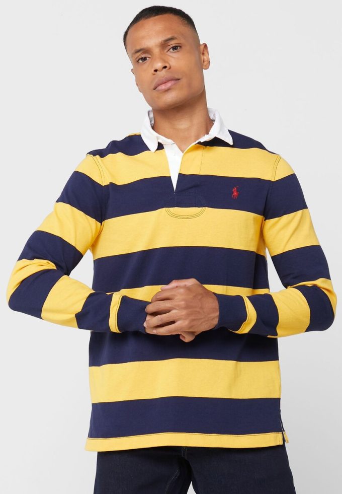 Polos rayés multicolores Ralph Lauren pour hommes Polos rayés multicolores Ralph Lauren pour hommes