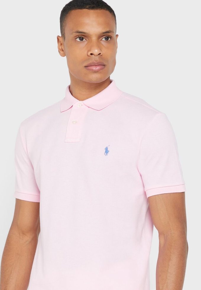 Polos roses essentiels Ralph Lauren pour hommes Polos roses essentiels Ralph Lauren pour hommes