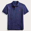 Polos slim fit en maille bleu marine Ralph Lauren pour homme Polos slim fit en maille bleu marine Ralph Lauren pour homme