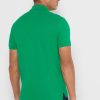 Polos verts en maille basique Ralph Lauren pour hommes Polos verts en maille basique Ralph Lauren pour hommes