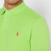 Polos verts en maille basique Ralph Lauren pour hommes Polos verts en maille basique Ralph Lauren pour hommes
