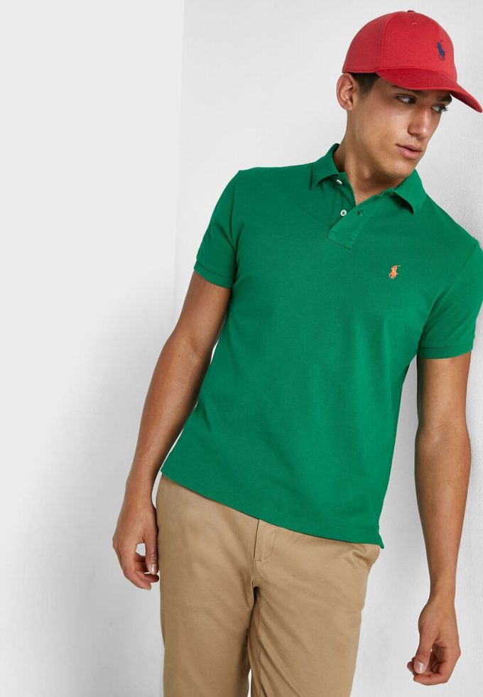 Polos verts essentiels Ralph Lauren pour hommes Polos verts essentiels Ralph Lauren pour hommes
