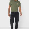 Polos verts Ralph Lauren Slim Fit personnalisés pour hommes Polos verts Ralph Lauren Slim Fit personnalisés pour hommes