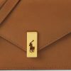 Portefeuilles à chaîne en cuir pour femme Ralph Lauren Polo ID Tan Portefeuilles à chaîne en cuir pour femme Ralph Lauren Polo ID Tan