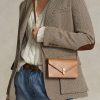 Portefeuilles à chaîne en cuir pour femme Ralph Lauren Polo ID Tan Portefeuilles à chaîne en cuir pour femme Ralph Lauren Polo ID Tan