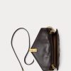 Portefeuilles à chaîne matelassée Ralph Lauren Polo ID pour femme, couleur tabac Portefeuilles à chaîne matelassée Ralph Lauren Polo ID pour femme, couleur tabac