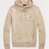 Pull à capuche beige en coton texturé Ralph Lauren pour homme