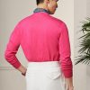 Pulls à col rond en coton rose Ralph Lauren pour homme