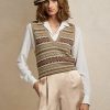 Pulls multicolores à ornements Fair Isle Ralph Lauren pour femmes Pulls multicolores à ornements Fair Isle Ralph Lauren pour femmes