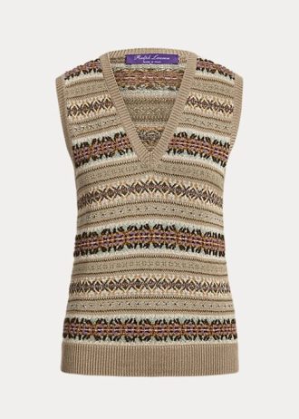 Pulls multicolores à ornements Fair Isle Ralph Lauren pour femmes