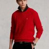 Pulls rouges en laine et cachemire pour homme Ralph Lauren pour le Nouvel An lunaire Pulls rouges en laine et cachemire pour homme Ralph Lauren pour le Nouvel An lunaire