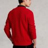 Pulls rouges en laine et cachemire pour homme Ralph Lauren pour le Nouvel An lunaire Pulls rouges en laine et cachemire pour homme Ralph Lauren pour le Nouvel An lunaire