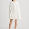 Robe de cocktail Cape Georgette crème Ralph Lauren pour femme Robe de cocktail Cape Georgette crème Ralph Lauren pour femme