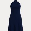 Robe de jour dos nu en jersey Jinett bleu marine Ralph Lauren pour femme Robe de jour dos nu en jersey Jinett bleu marine Ralph Lauren pour femme
