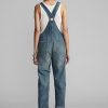 Robe salopette en jean réparée Ralph Lauren pour femme Robe salopette en jean réparée Ralph Lauren pour femme