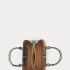 Sac cartable Marcy taille moyenne turquoise en simili-peau de serpent Ralph Lauren pour femme Sac cartable Marcy taille moyenne turquoise en simili-peau de serpent Ralph Lauren pour femme