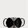 Sac à main Bellport noir à motif pied-de-poule pour femme Ralph Lauren Sac à main Bellport noir à motif pied-de-poule pour femme Ralph Lauren