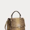 Sacs à bandoulière à poignée supérieure Ralph Lauren The Python RL pour femme