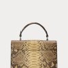 Sacs à bandoulière à poignée supérieure Ralph Lauren The Python RL pour femme