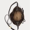 Sac à main Ralph Lauren The Suede Pony pour femme en tabac