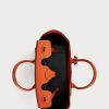 Sac à main Ricky 33 orange en cuir de veau souple Ralph Lauren pour femme Sac à main Ricky 33 orange en cuir de veau souple Ralph Lauren pour femme