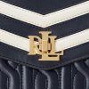 Sacoche Farrah taille moyenne en cuir nappa bleu marine Ralph Lauren pour femme Sacoche Farrah taille moyenne en cuir nappa bleu marine Ralph Lauren pour femme