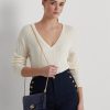 Sacs bandoulière Adair de taille moyenne en cuir gaufré Ralph Lauren bleu marine raffiné pour femme Sacs bandoulière Adair de taille moyenne en cuir gaufré Ralph Lauren bleu marine raffiné pour femme