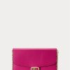 Sacs bandoulière Adair taille moyenne en cuir Ralph Lauren Fuschia Berry pour femme Sacs bandoulière Adair taille moyenne en cuir Ralph Lauren Fuschia Berry pour femme