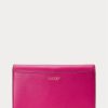 Sacs bandoulière Adair taille moyenne en cuir Ralph Lauren Fuschia Berry pour femme Sacs bandoulière Adair taille moyenne en cuir Ralph Lauren Fuschia Berry pour femme