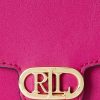 Sacs bandoulière Adair taille moyenne en cuir Ralph Lauren Fuschia Berry pour femme Sacs bandoulière Adair taille moyenne en cuir Ralph Lauren Fuschia Berry pour femme